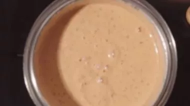 Shahi paneer in rich creamy gravy garnished with cream